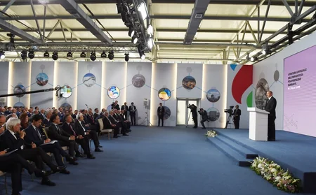 Azerbaijani and Italian presidents attend polypropylene plant built within 'SOCAR Polymer' project