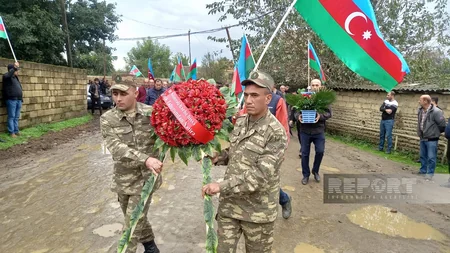В Лянкяране простились с шехидом Юсифом Халиловым