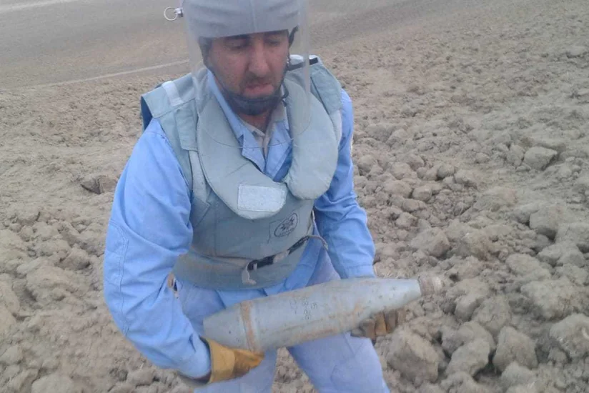 Xocavənddə iki top mərmisi və mina tapılıb