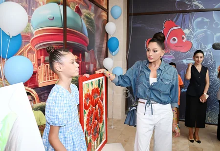 First Vice-President Mehriban Aliyeva attends celebration organized for children by Heydar Aliyev Foundation