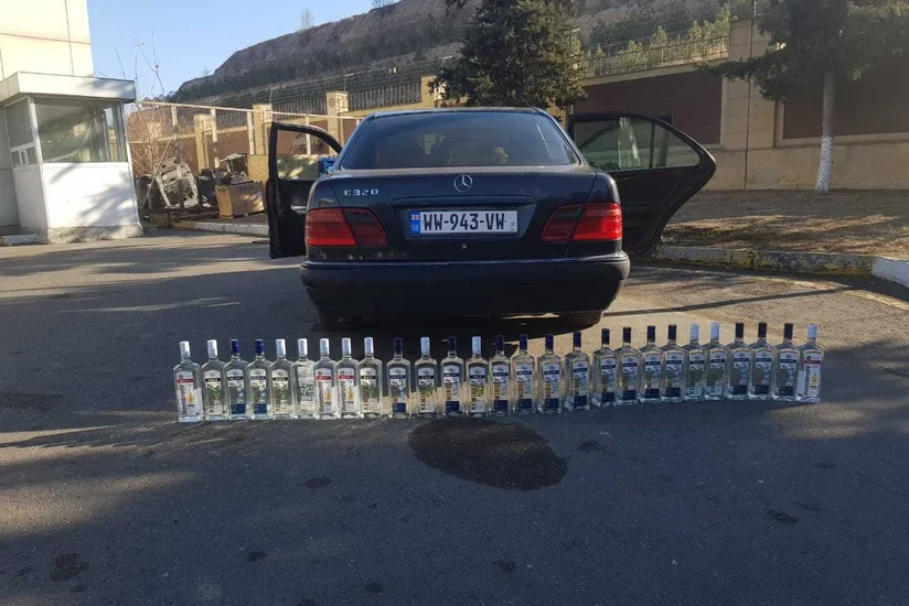 Gömrükçülər spirtli içkilərin ölkəyə qeyri-qanuni keçirilməsinin qarşısını alıblar