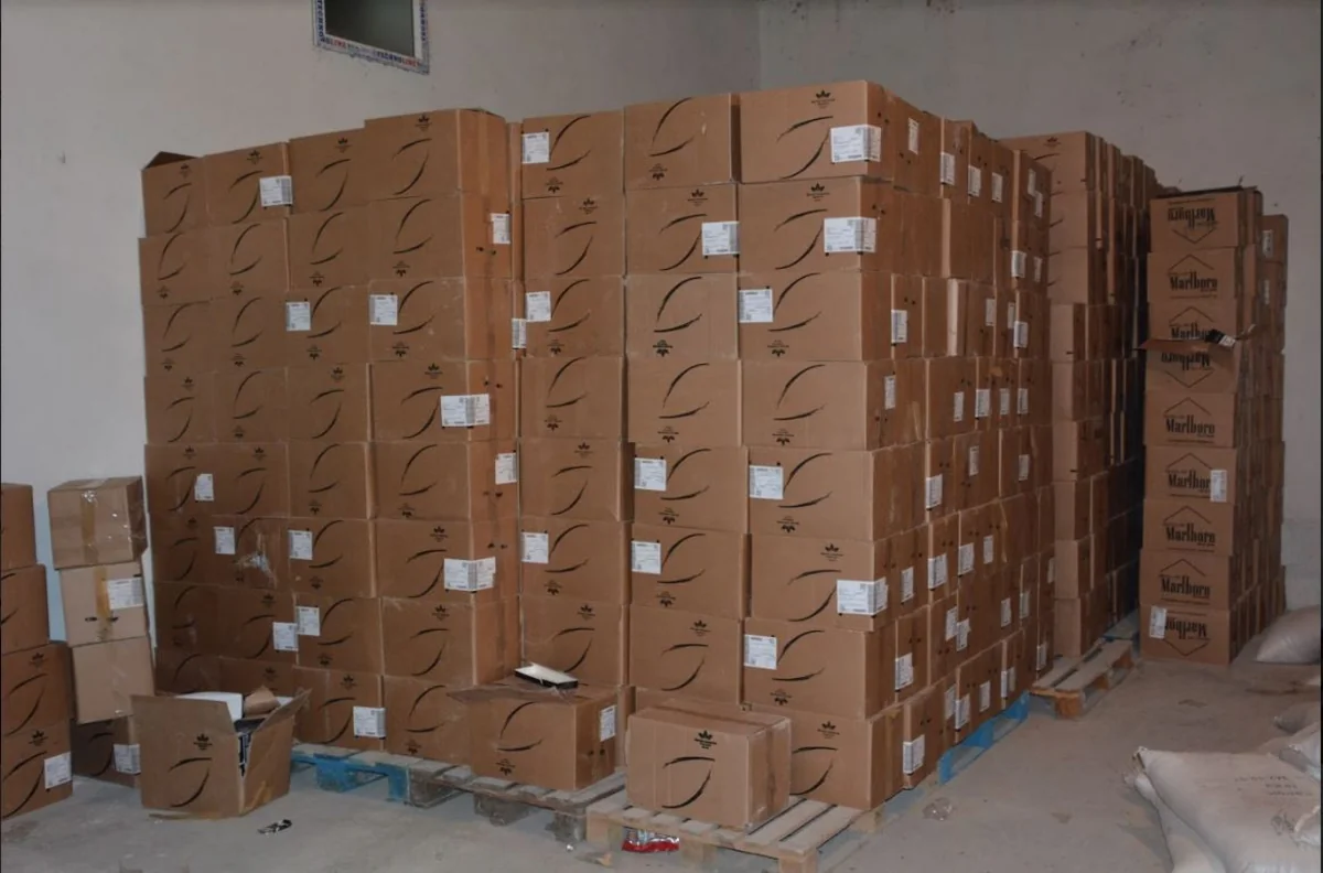 Ölkəyə qanunsuz gətirilən külli miqdarda siqaret aşkarlandı