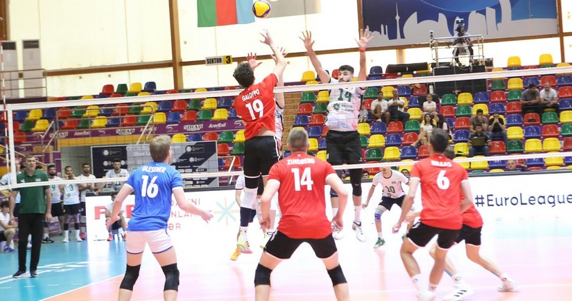 Kişi voleybolçulardan ibarət Azərbaycan millisi Lüksemburqa məğlub olub