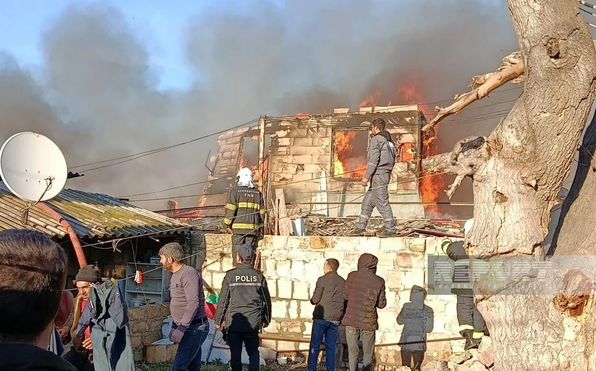 Gəncədə yaşayış binasındakı yanğın söndürülüb, bir nəfər xəstəxanaya yerləşdirilib - YENİLƏNİB