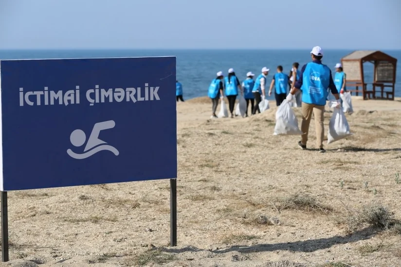 IDEA-nın növbəti təmizlik aksiyası Görədil çimərliyində təşkil olunub