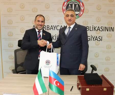 Azərbaycan və Küveytin Vəkillər kollegiyaları əməkdaşlıq edəcək