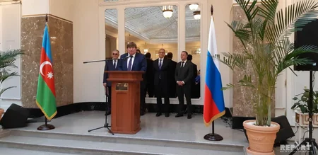 Sankt-Peterburqda 28 May - Respublika Günü münasibətilə rəsmi qəbul təşkil edilib