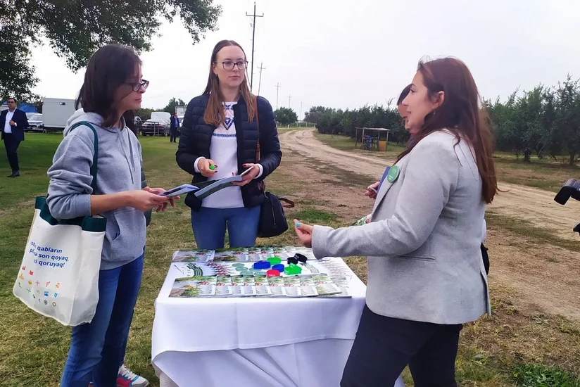 Hacıqabuldakı “Nar vadisi”nə aqrotur təşkil edilib