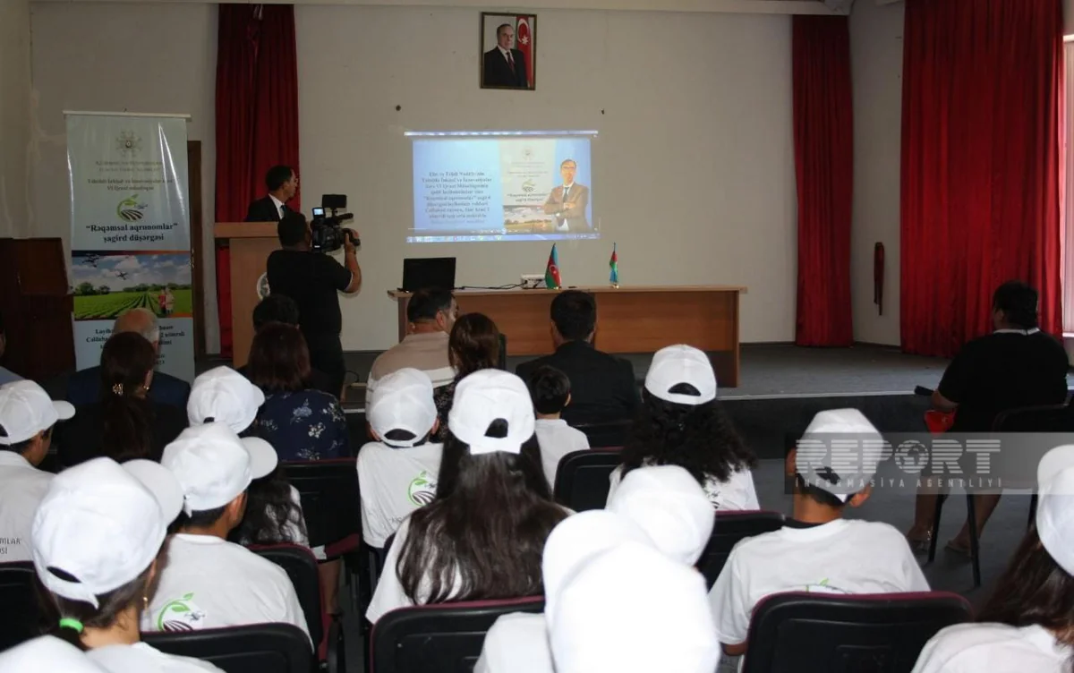 Cəlilabadda Rəqəmsal aqronomlar şagird düşərgəsi layihəsinin açılış mərasimi keçirilib