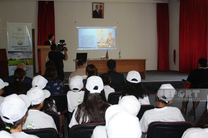 Cəlilabadda Rəqəmsal aqronomlar şagird düşərgəsi layihəsinin açılış mərasimi keçirilib