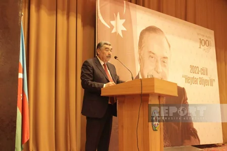 Hacıqabulda Heydər Əliyevin 100 illik yubileyi qeyd olunub