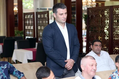 President of Judo Federation met with national team members