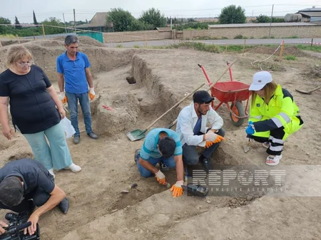 Paşatəpə yaşayış məskənində yaştəyini üçün nümunələr götürülüb