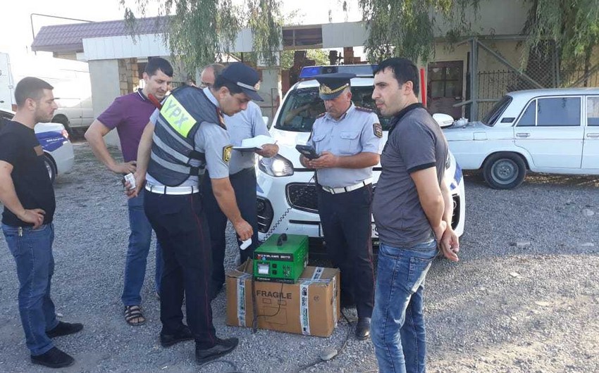 Yol polisi və ETSN növbəti dəfə reyd keçirib
