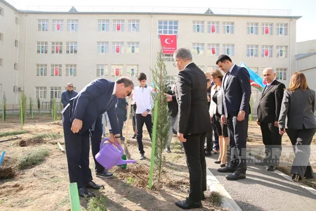 Gəncədə Türkiyə Cümhuriyyətinin yaranmasının 100 illiyi ilə əlaqədar tədbir keçirilib