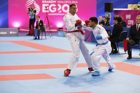 Avropa Oyunları: Azərbaycanın 3 karateçisi mübarizəni dayandırıb, biri medalı təmin edib