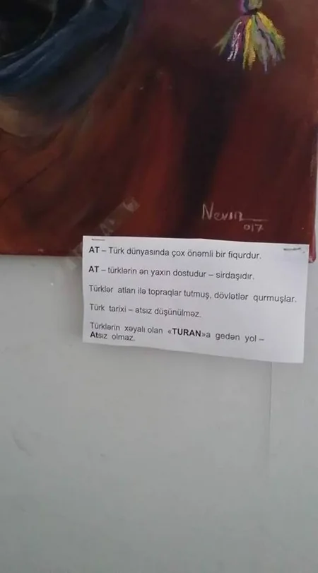 Bakıda Turan adlı rəsm sərgisi təşkil olunub