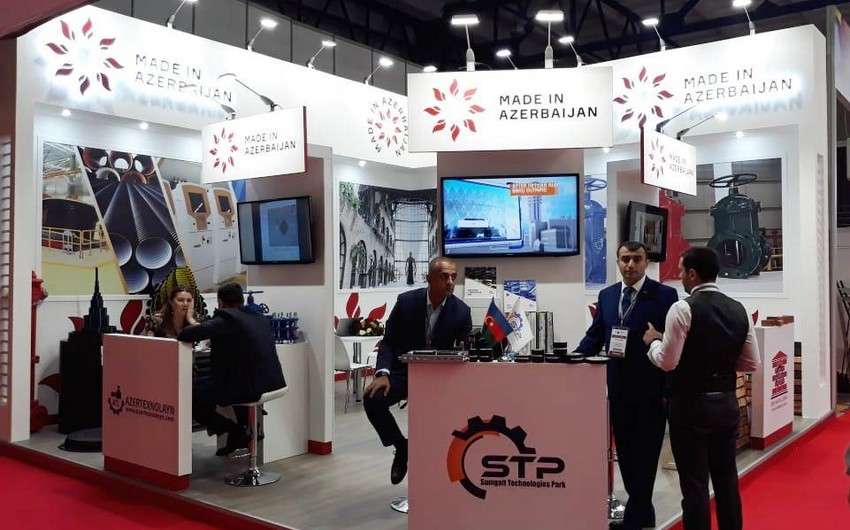 Azərbaycan məhsulları “KazBuild 2018” sərgisində nümayiş etdirilib