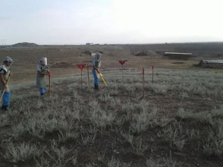 ​Tərtər və Füzulidə partlamamış hərbi sursatlar aşkarlanıb