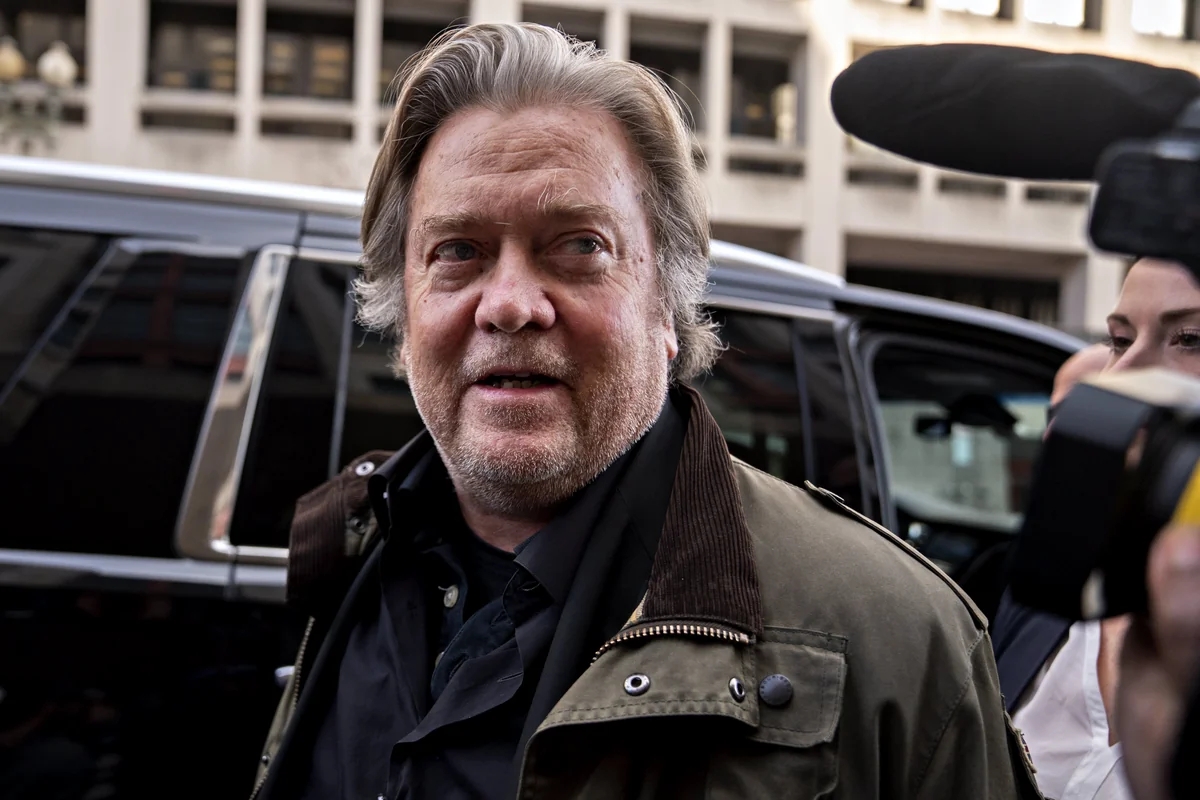 Former Trump advisor Steve Bannon taken into custody