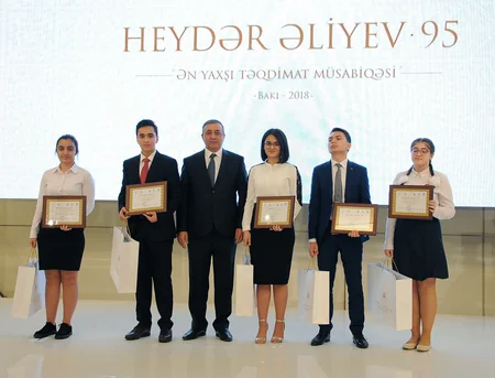 “Ən yaxşı təqdimat” müsabiqəsinin qalibləri Bakıda mükafatlandırılıb