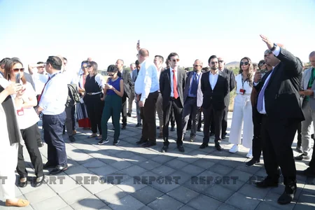 Foreign diplomats, military attaches see destruction in Azerbaijan's Fuzuli