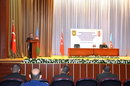 Azerbaijan's Ministry of Defense, Turkish General Staff sign protocol