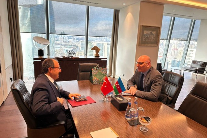 Elchin Amirbayov, Cahit Bagci mull peace process and regional issues