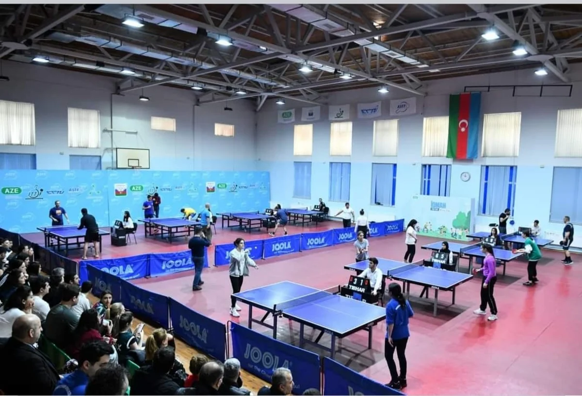 Bədən tərbiyəsi və idman gününə həsr olunmuş stolüstü tennis turniri başa çatıb