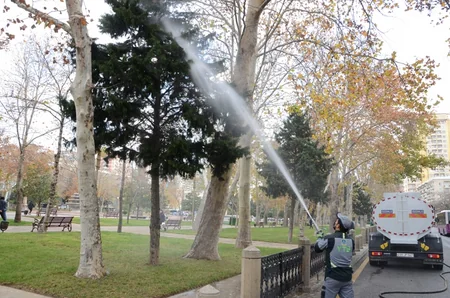 Bakıda 550 küçə dezinfeksiya edilib