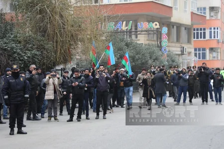 Şəhid Orxan Əsgərov İkinci Şəhidlər xiyabanında dəfn edilib - YENİLƏNİB-5