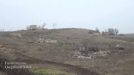 Füzulinin Qarğabazar kəndindən görüntülər