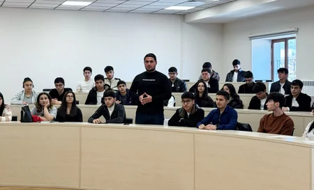 FHN Qarabağ Universitetində nümunəvi dərs keçib
