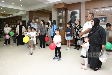 FHN şəhid övladları üçün “açıq qapı günü keçirib