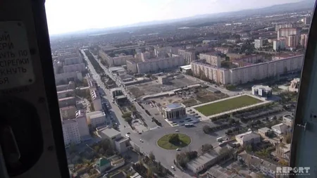 Sumqayıt səmasında uçan helikopterlərdən sakinlər üçün dəvətnamə atılıb - FOTO - VİDEO - YENİLƏNİB