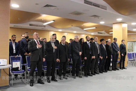 Ukrayna azərbaycanlıları Həmrəylik Günü ərəfəsində toplanıb