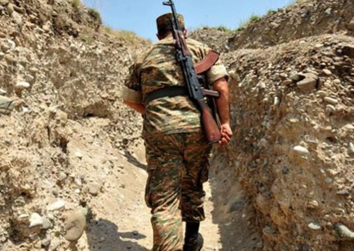 Daha bir erməni hərbçisi ölüb