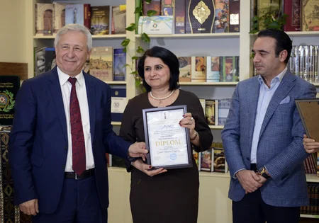 'Sherg-Gerb' printing-house gets 'Dede Gorgud' prize - PHOTO