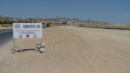 Zığ-Hövsan yolunun yenidən qurulması davam etdirilir