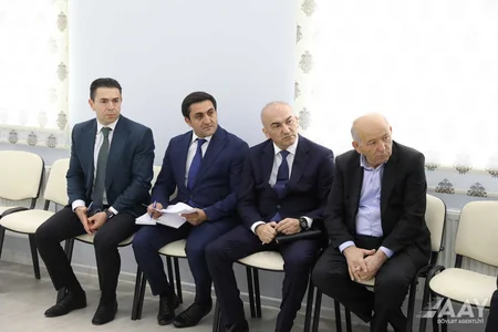 Saleh Məmmədov Naftalan, Goranboy və Xocalı sakinlərini qəbul edib