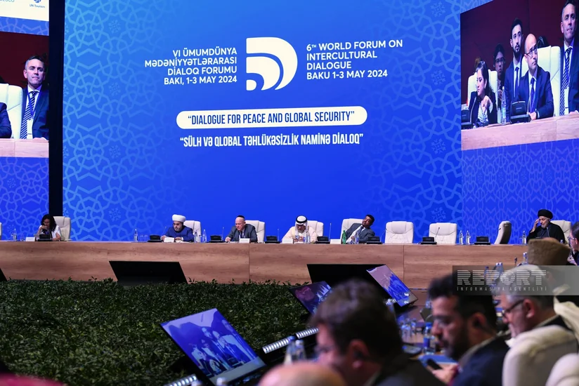 Bakıda VI Ümumdünya Mədəniyyətlərarası Dialoq Forumunun birinci günü baş tutub