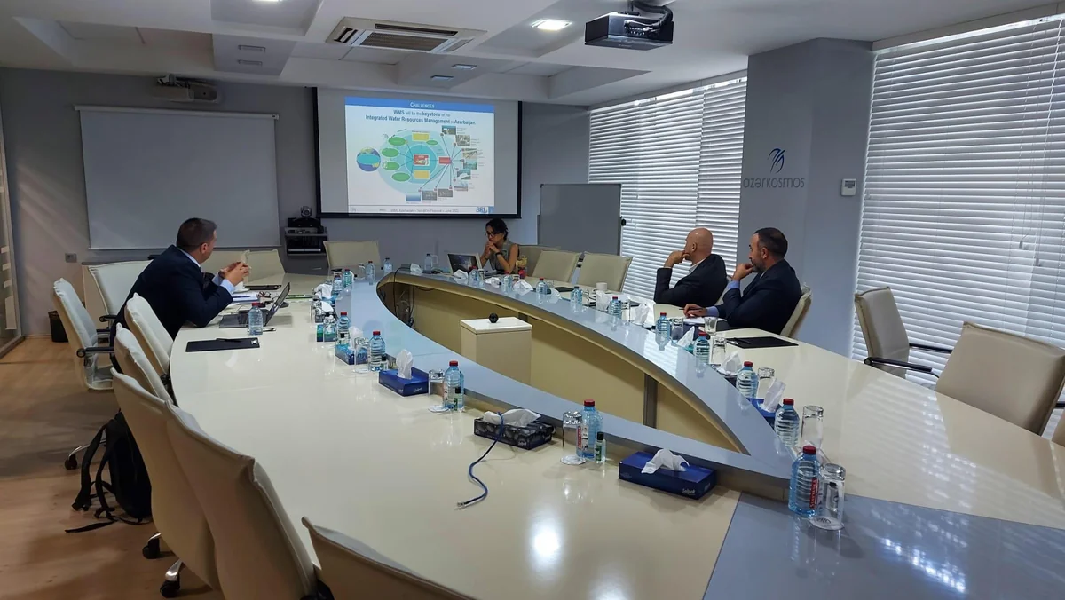 Meeting on assessment of water resources held at Azercosmos