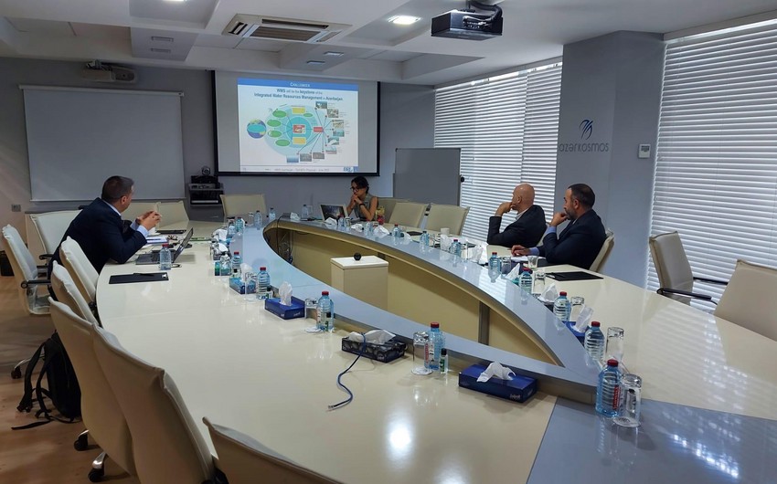 Meeting on assessment of water resources held at Azercosmos