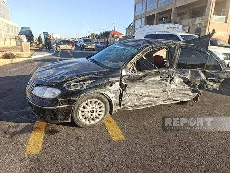Sumqayıtda zəncirvari qəza olub, yaralılar var