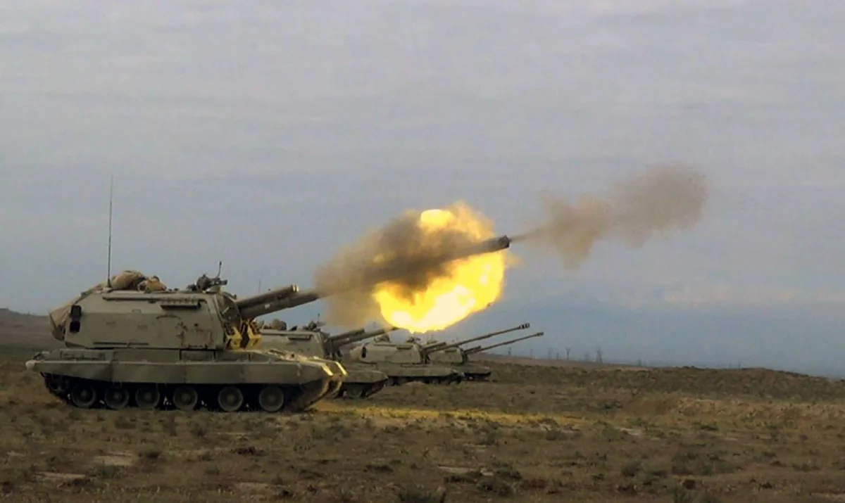 Live-fire stage conducted at the firing ranges along frontline zone - VIDEO