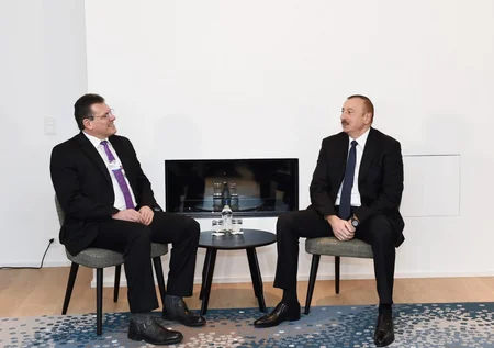 President Ilham Aliyev met with European Commission Vice-President for Energy Union