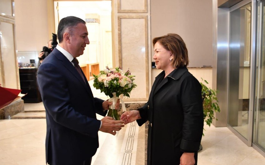 Qazaxıstan Parlament Məclisi sədrinin müavini Azərbaycana səfər edib