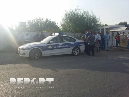 ​Bərdədə zəncirvari qəza baş verib - FOTO