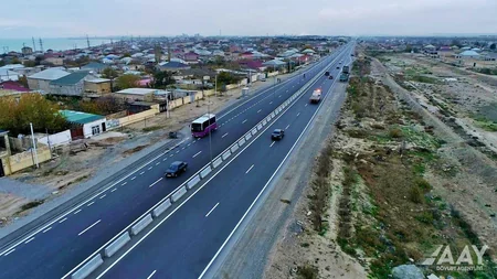 Tağıyev-Sumqayıt yolunun yenidən qurulması yekunlaşıb