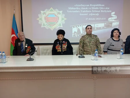 Azərbaycan veteranları Prezident İlham Əliyevin siyasətini dəstəkləyir - BƏYANAT